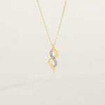 Collier Ilarione Or Jaune Diamant - Colliers avec pierres Femme | Marc Orian
