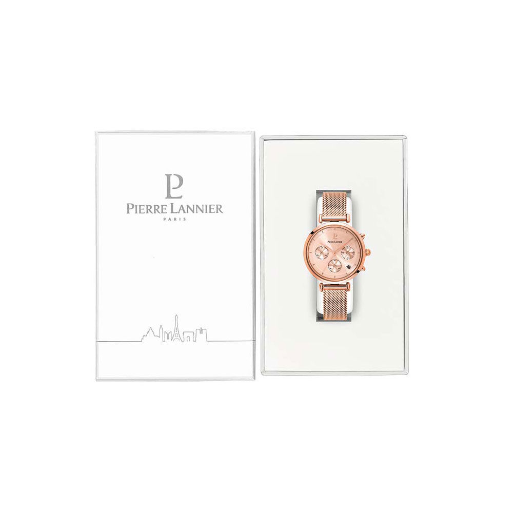 Montre Pierre Lannier Lutecia Rose - Montres classiques Femme | Marc Orian