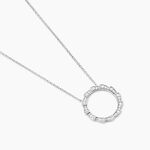 Collier Nevada Argent Blanc Oxyde De Zirconium - Colliers avec pierres Femme | Marc Orian