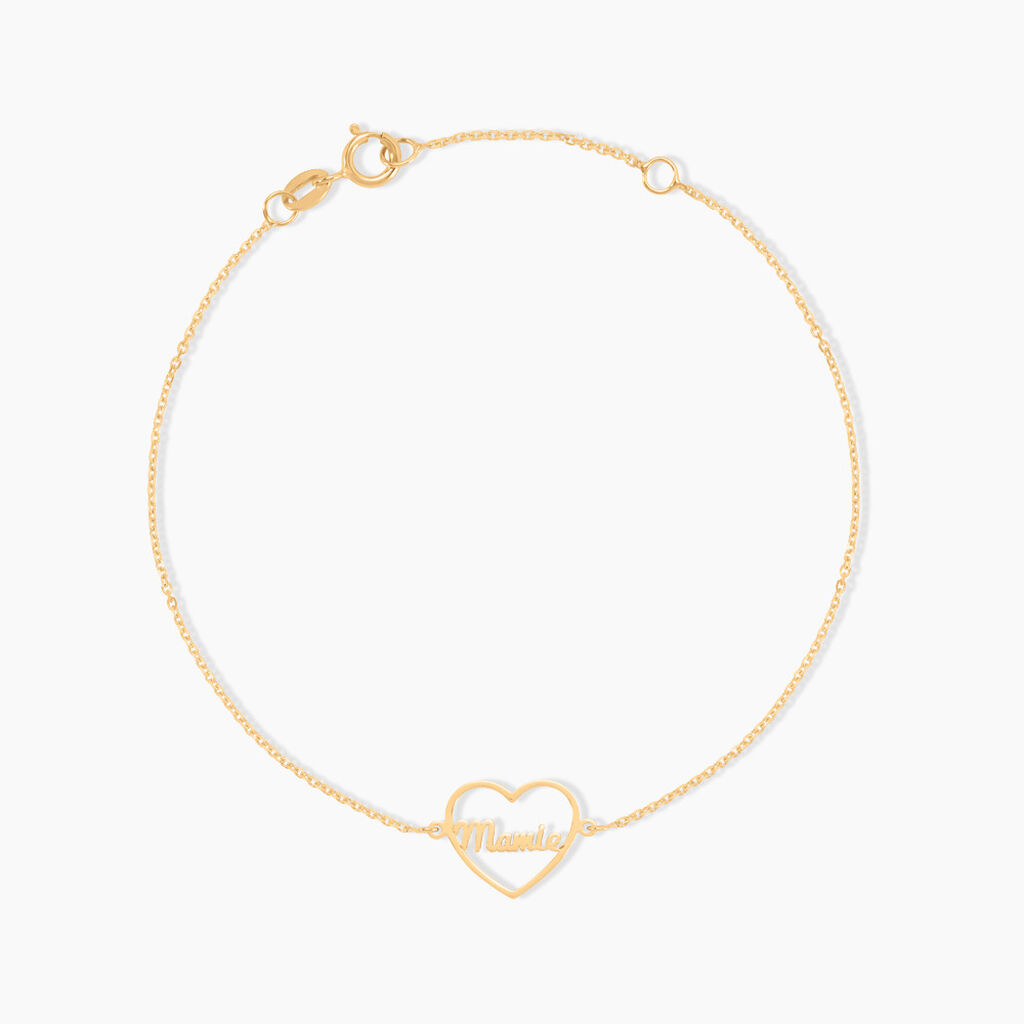 Bracelet Nannie Or Jaune - Bracelets cha&icirc;nes Femme | Marc Orian