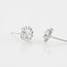 Boucles D'oreilles Puces Rosalie Or Blanc Oxyde De Zirconium - Puces Femme | Marc Orian