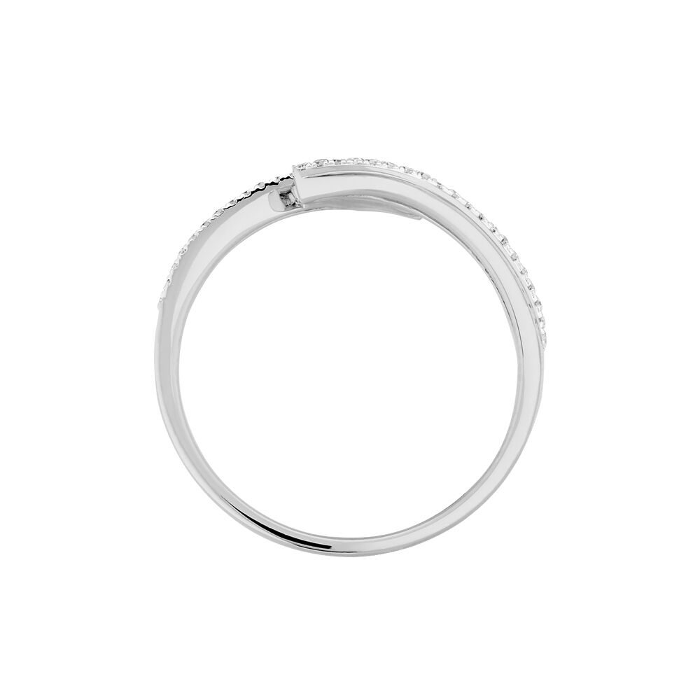 Bague Barbara Or Blanc Diamant - Bagues fiançailles Femme | Marc Orian