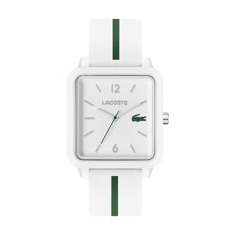 Montre Lacoste Studio Blanc - Montres étanches Homme | Marc Orian