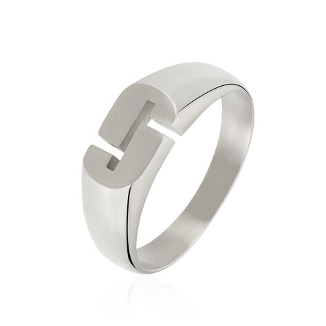 Bague Jourdan Jok Acier Blanc - Bijoux fantaisie Homme | Marc Orian