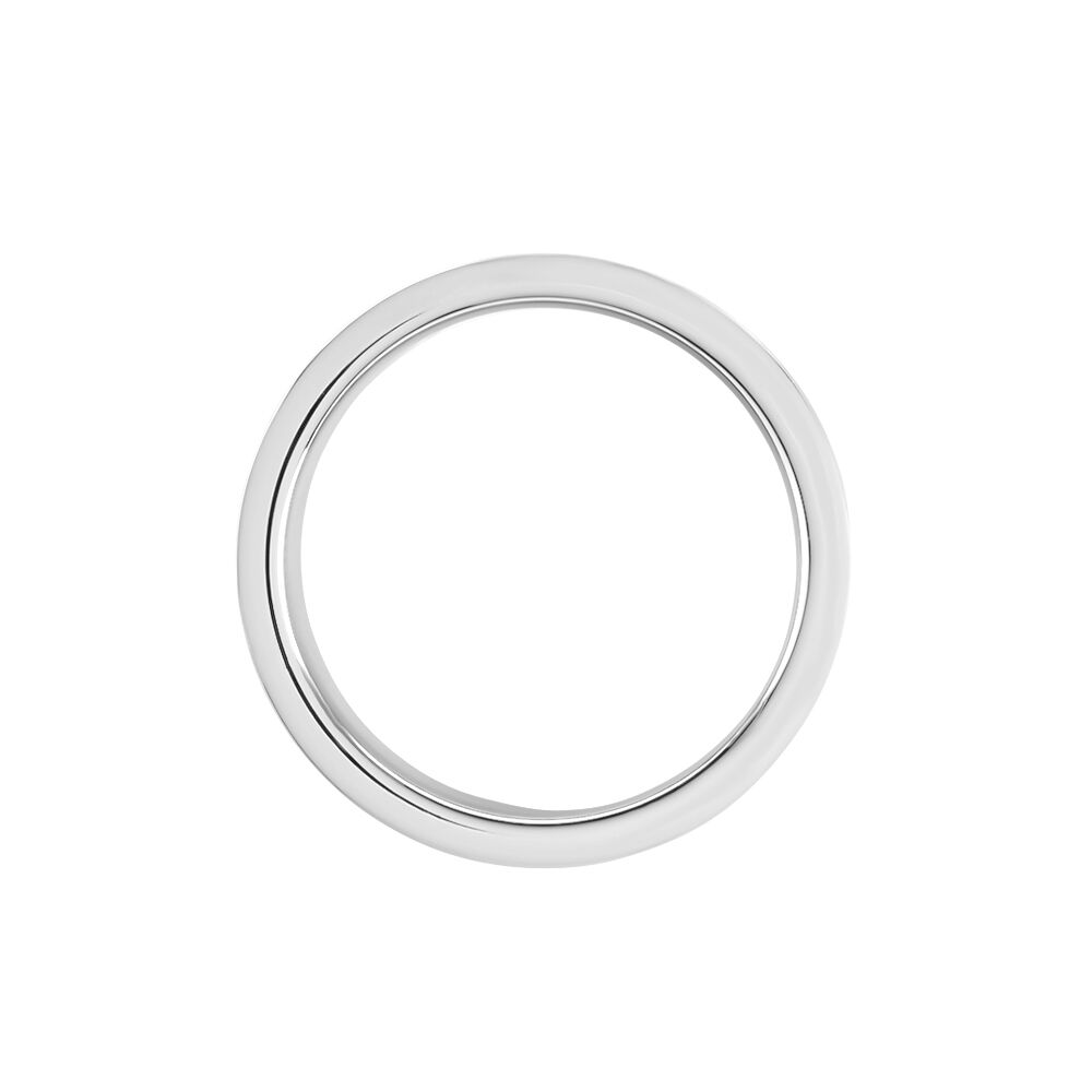 Bague Femi Acier Blanc - Bagues grosses Homme | Marc Orian