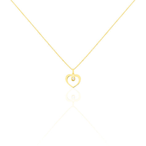 Collier Rohanna Or Jaune Oxyde De Zirconium - Colliers avec pierres Femme | Marc Orian