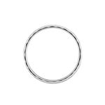 Alliance Veira Ruban Bomb&eacute; Or Blanc - Alliances duo Unisex | Marc Orian