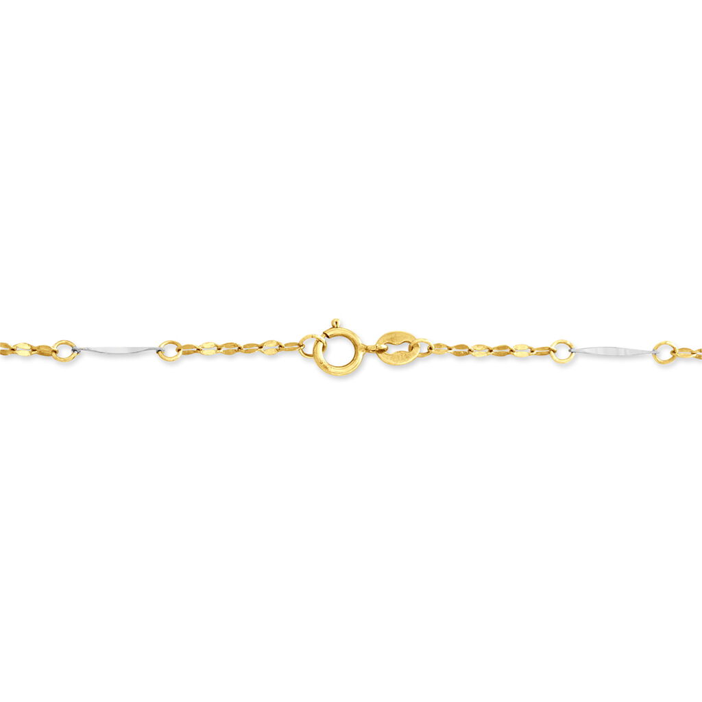 Bracelet Peyronne Or Bicolore - Bracelets chaînes Femme | Marc Orian
