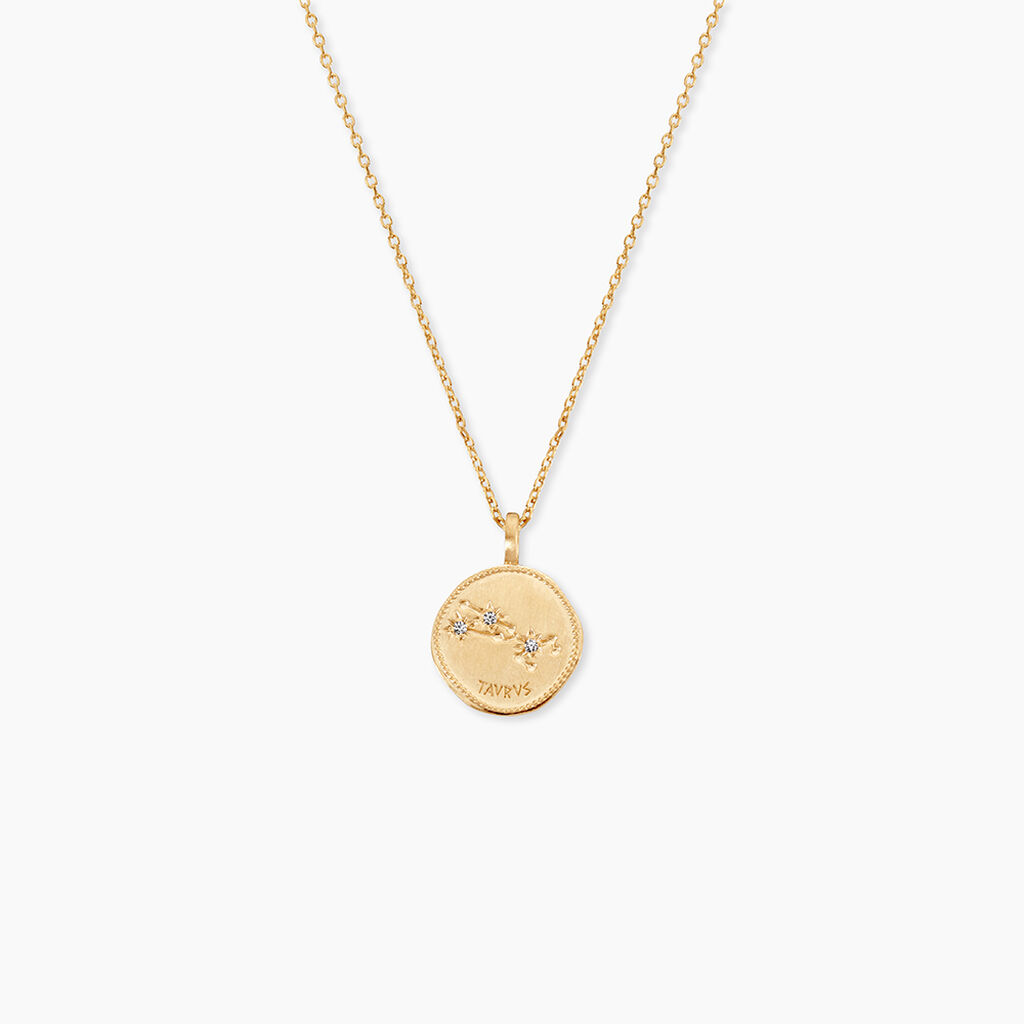 Collier Iago Plaqu&eacute; Or Oxydes De Zirconium - Colliers avec pierres Femme | Marc Orian