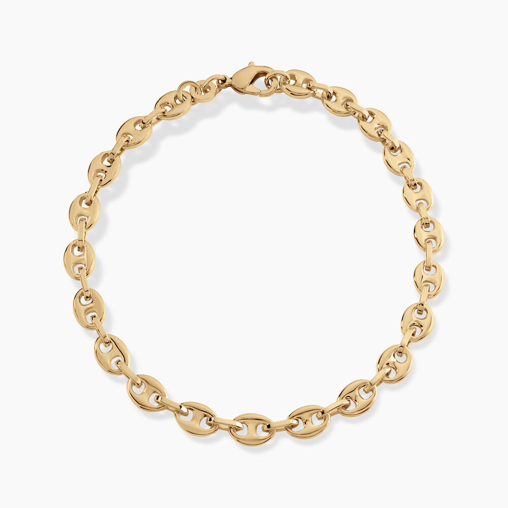 Bracelet William Plaqué Or Jaune - Bracelets mailles Femme | Marc Orian