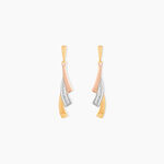 Boucles D'oreilles Pendantes Ainhoa Or Tricolore Diamant - Pendantes Femme | Marc Orian