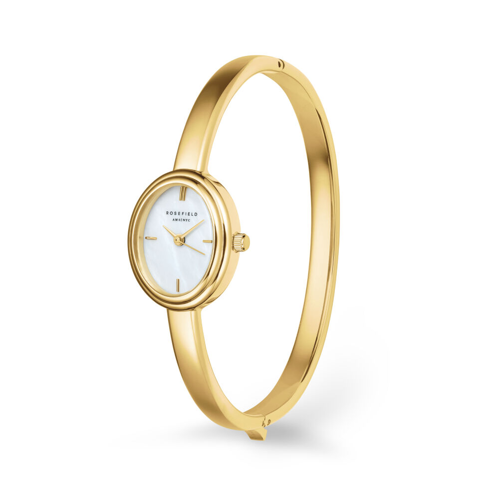 Montre Rosefield Studio Bangle Taille XS Nacre Blanche - Montres &eacute;tanches Femme | Marc Orian
