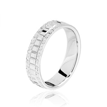 Alliance Herma Ruban Plat Or Blanc