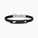 Bracelet Phebus Him Camille Acier Blanc Diamant - Bracelets cuir Homme | Marc Orian