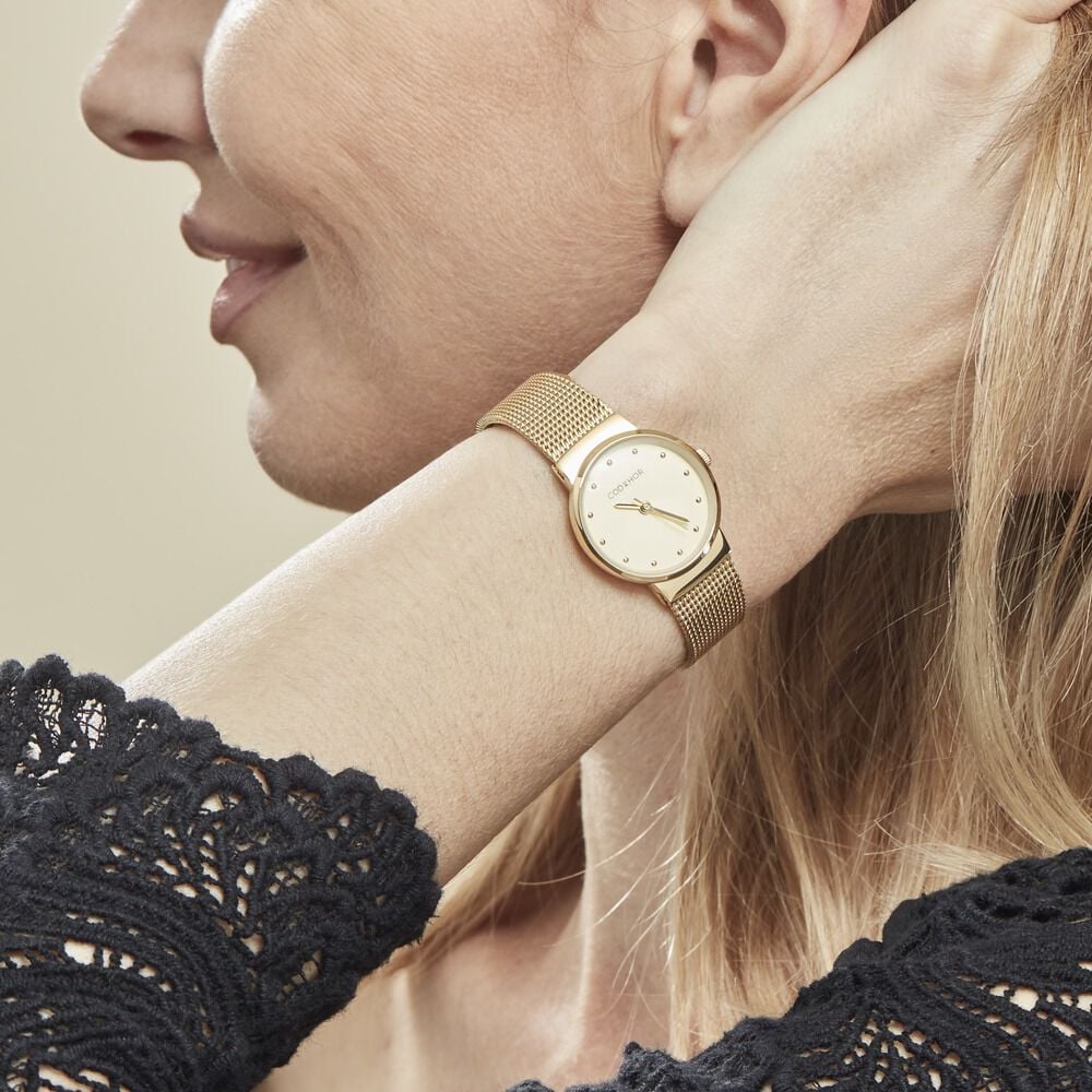 Montre Codhor Fleur Dor&eacute; - Montres classiques Femme | Marc Orian