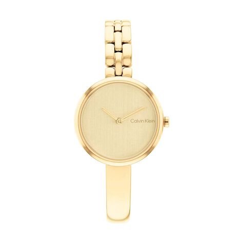 Montre Calvin Klein Bangled Doré - Montres Femme | Marc Orian