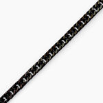 Bracelet Torino Acier Noir - Bracelets cha&icirc;nes Homme | Marc Orian