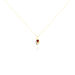 Collier Sagesse Or Jaune Rubis Et Diamant - Colliers avec pierres Femme | Marc Orian