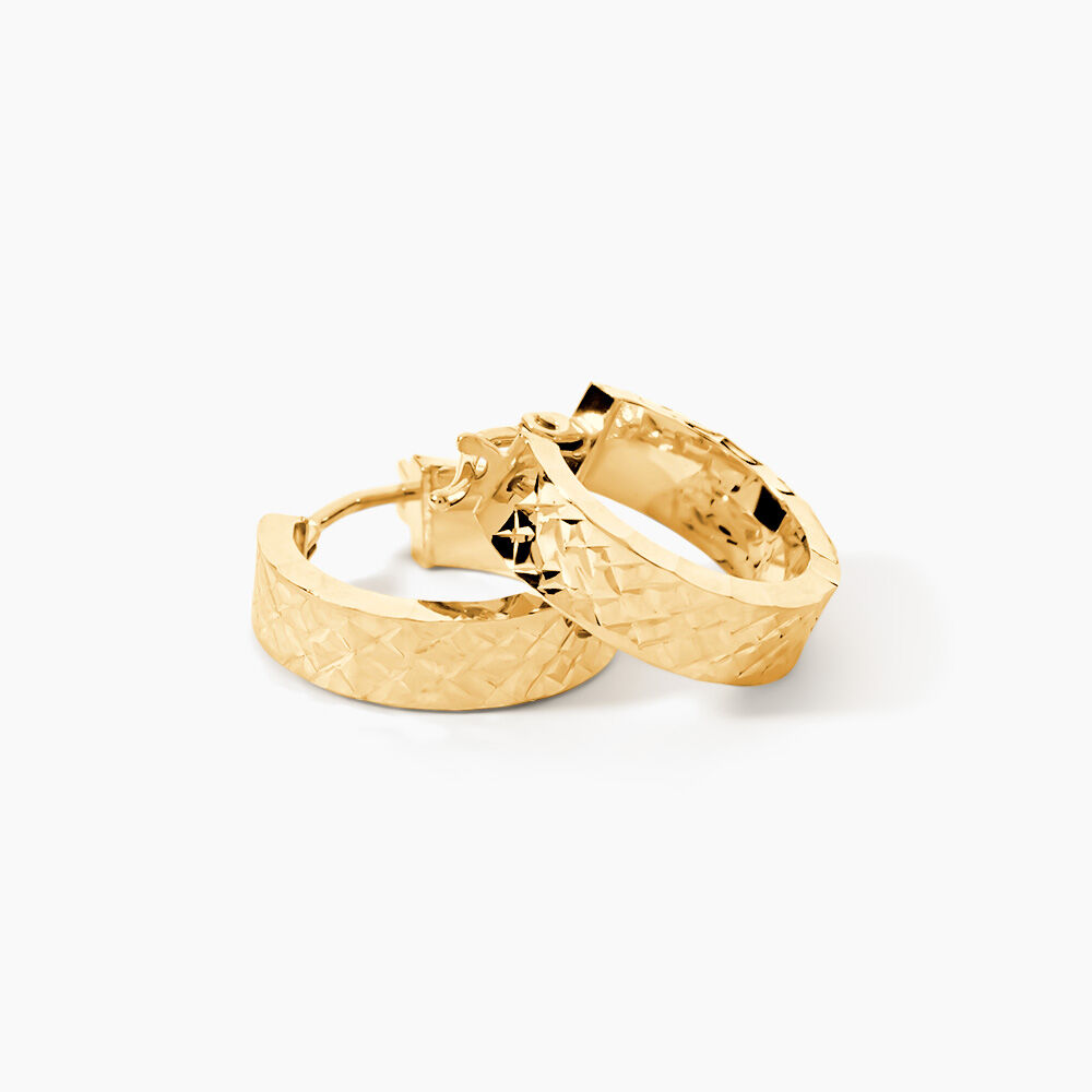 Cr&eacute;oles Gabriela Or Jaune - Cr&eacute;oles Femme | Marc Orian