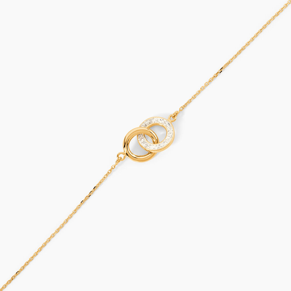 Bracelet Ciate Or Jaune - Bracelets Anneaux Entrelaces Femme | Marc Orian