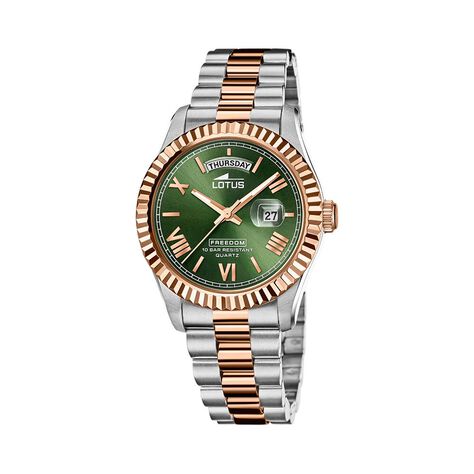 Montre Lotus Freedom Collection Vert - Montres étanches Homme | Marc Orian