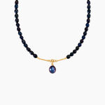 Collier Stella-Rose Or Jaune Perle De Culture - Colliers avec pierres Femme | Marc Orian