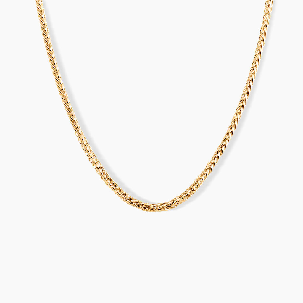 Collier Jany Or Jaune Maille Palmier - Chaines Femme | Marc Orian