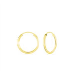 Cr&eacute;oles Valencina Or Jaune - Cr&eacute;oles Femme | Marc Orian