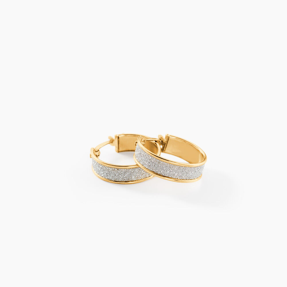 Cr&eacute;oles Lolly Or Bicolore - Cr&eacute;oles Femme | Marc Orian