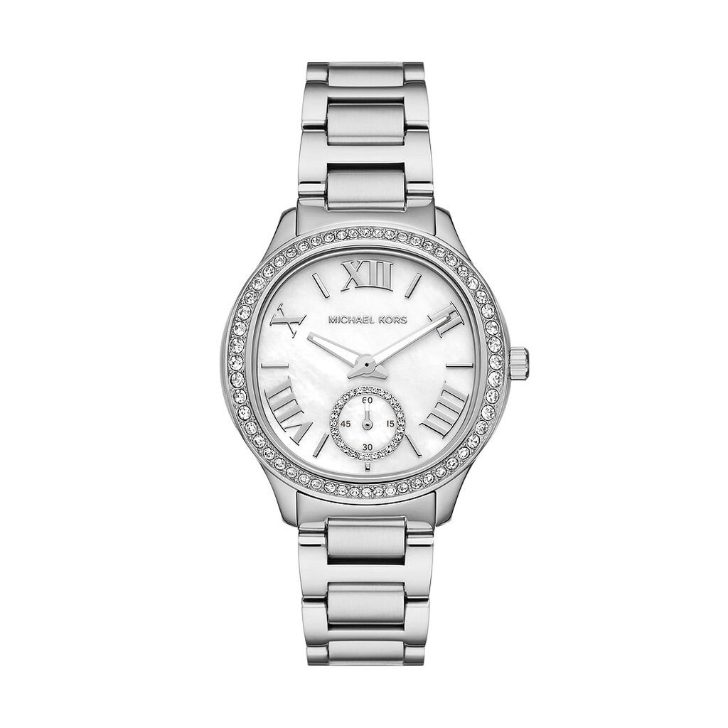 Montre Michael Kors Sage Nacre Blanche - Montres étanches Femme | Marc Orian