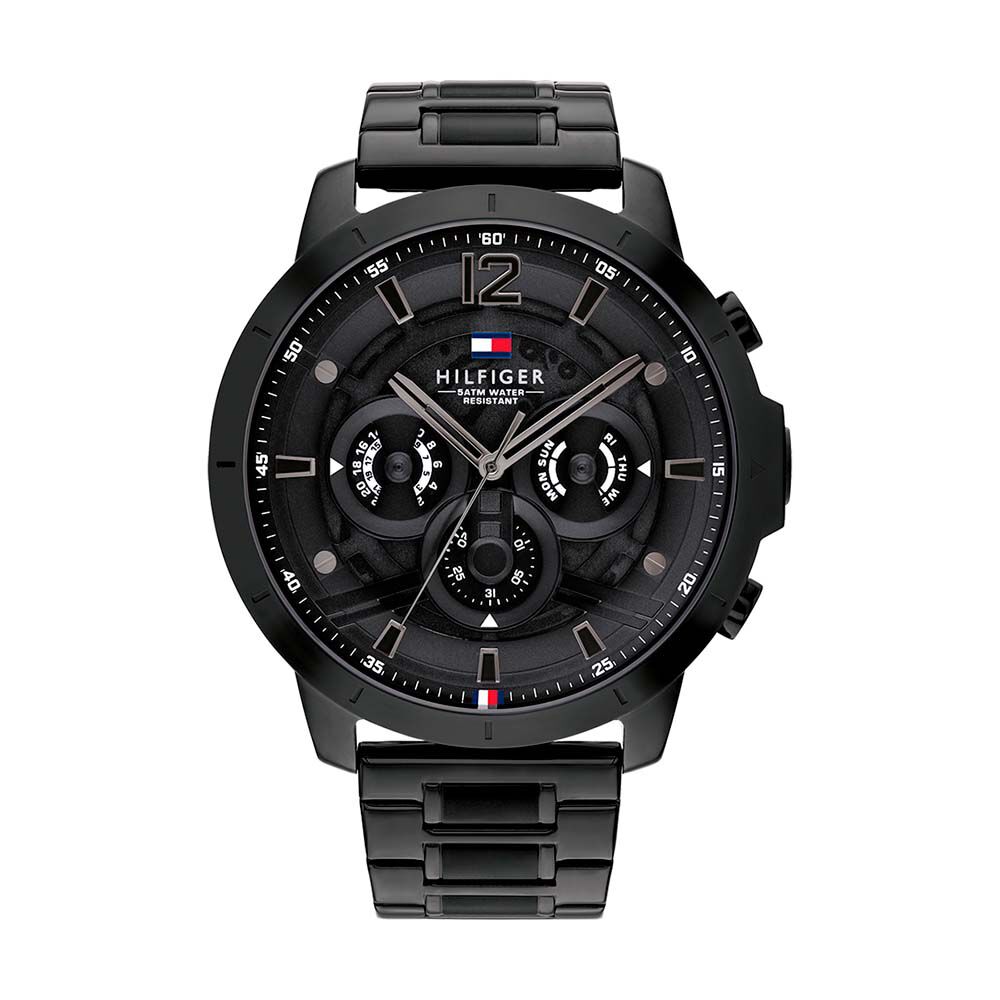 Montre Tommy Hilfiger Luca Noir - Montres &eacute;tanches Homme | Marc Orian