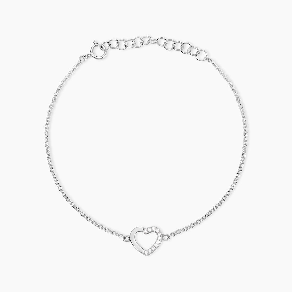 Bracelet Argent Saverio Oxydes De Zirconium - Bracelets Medailles Femme | Marc Orian