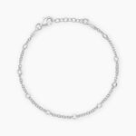 Bracelet Leodie Argent Blanc - Bracelets fantaisie Femme | Marc Orian