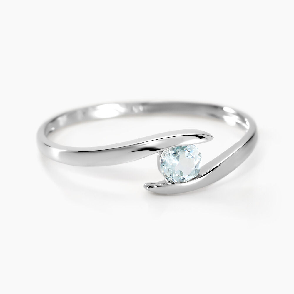 Bague Tiphaine Or Blanc Topaze -  Femme | Marc Orian