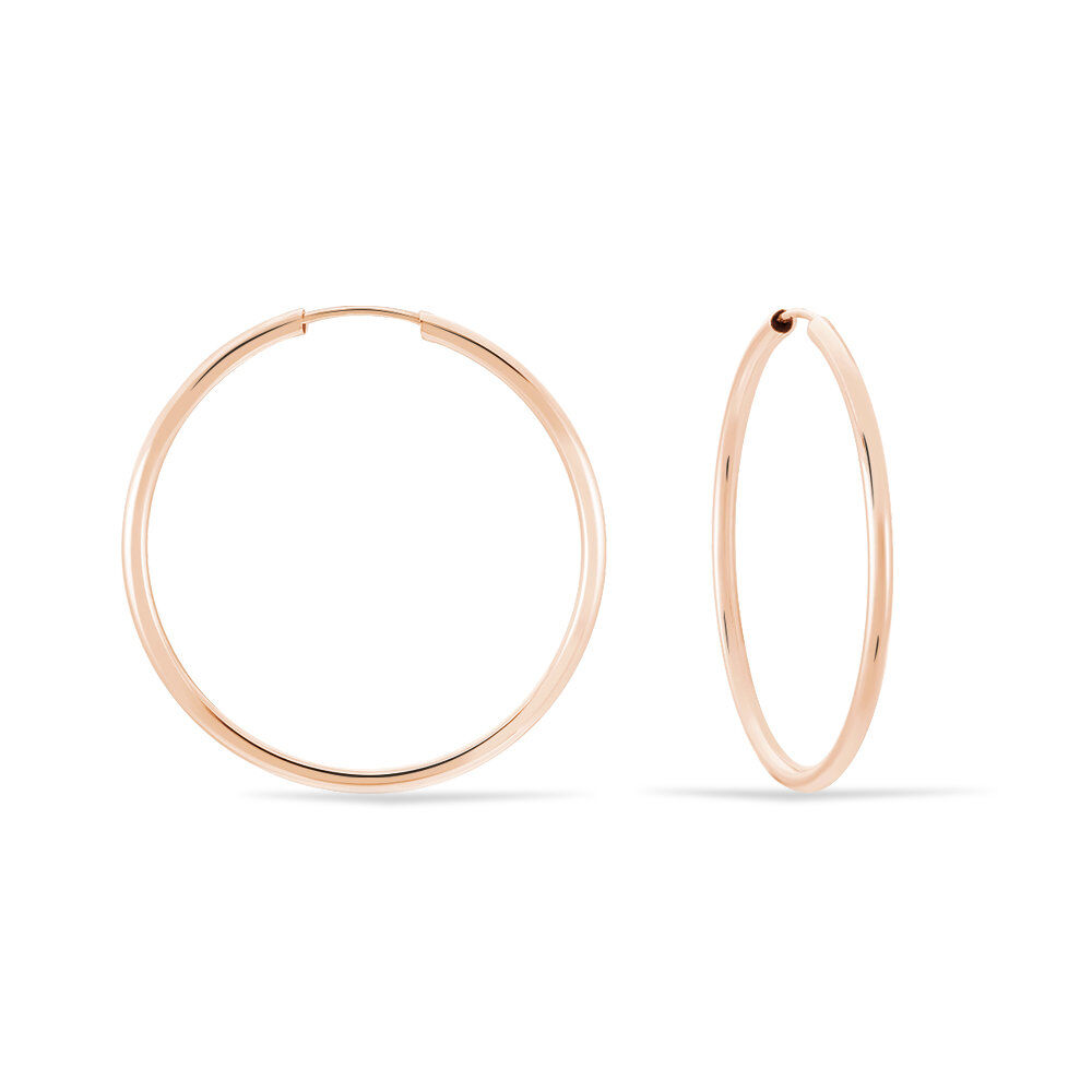 Cr&eacute;oles Valencina Or Rose - Cr&eacute;oles Femme | Marc Orian