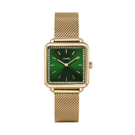 Montre Cluse Tetragone Vert - Montres Femme | Marc Orian