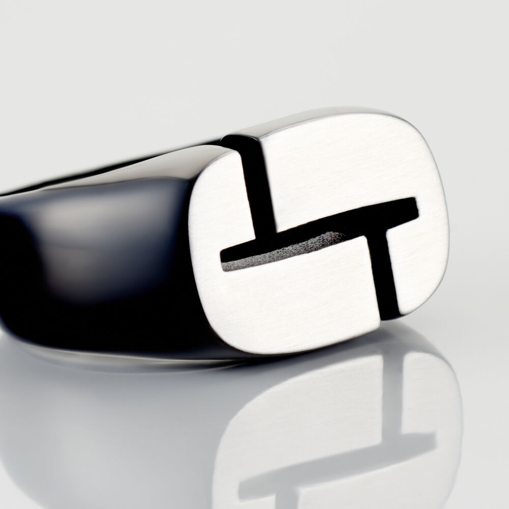 Bague Jourdan Jok Acier Gris - Bijoux fantaisie Homme | Marc Orian