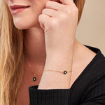 Bracelet Black Jack Or Jaune - Bracelets Medailles Femme | Marc Orian