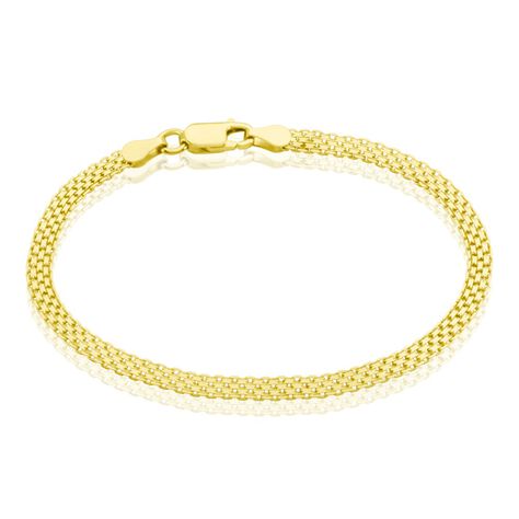 Bracelet Argent Jaune Carola - Bracelets mailles Femme | Marc Orian