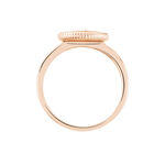 Bague Rosae Argent Rose Nacre - Bijoux fantaisie Femme | Marc Orian
