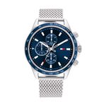 Montre Tommy Hilfiger Miles Bleu - Montres &eacute;tanches Homme | Marc Orian