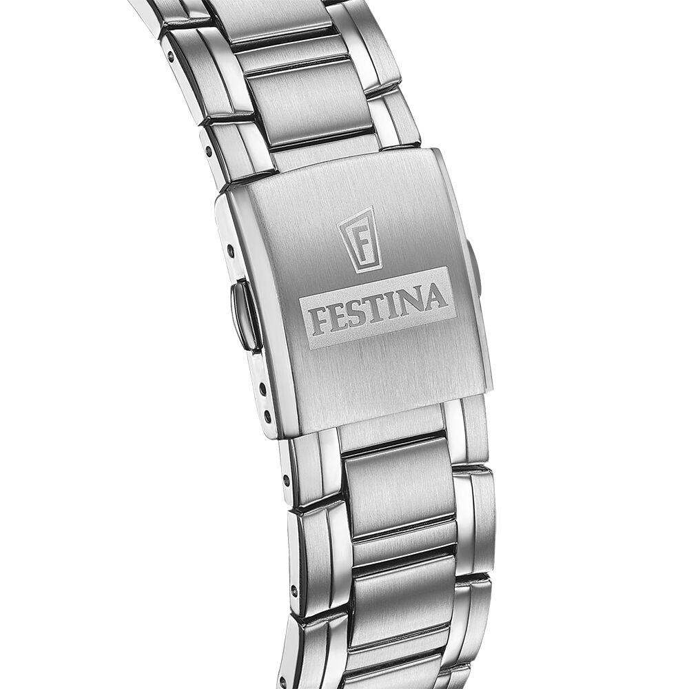 Montre Festina Timeless Chronograph Argenté - Montres étanches Homme | Marc Orian