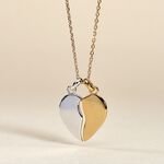 Pendentif Marie-stephanie Plaqu&eacute; Or Bicolore - Bijoux personnalis&eacute;s Femme | Marc Orian