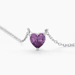 Collier Kelvyn Argent Blanc Oxyde De Zirconium - Colliers avec pierres Femme | Marc Orian