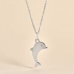 Pendentif Eudore Argent Blanc - Bijoux fantaisie Famille | Marc Orian