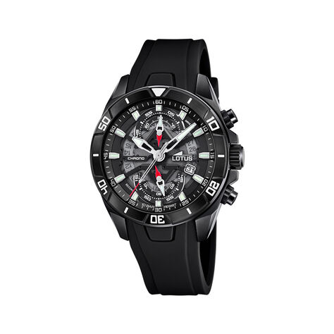 Montre Lotus Vortex Noir - Montres &eacute;tanches Homme | Marc Orian