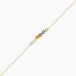 Bracelet Hortense Or Jaune Topaze P&eacute;ridot - Bracelets cha&icirc;nes Femme | Marc Orian