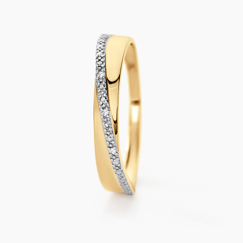 Bague Timira Or Jaune Diamant - Bagues pierres précieuses Femme | Marc Orian