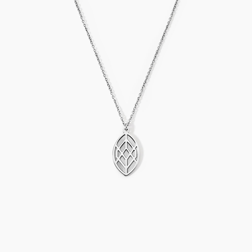 Collier Adelaida Argent Blanc - Colliers fantaisie Femme | Marc Orian