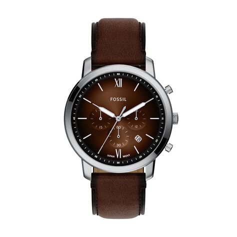 Montre Fossil Neutra Chrono Marron - Montres &eacute;tanches Homme | Marc Orian